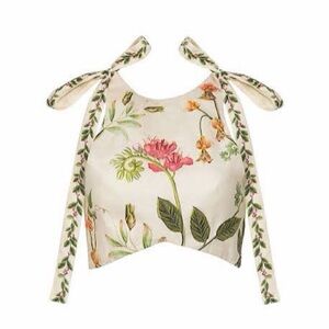 AGUA BY AGUA BENDITA Olmeca Cropped Top Cultivo
